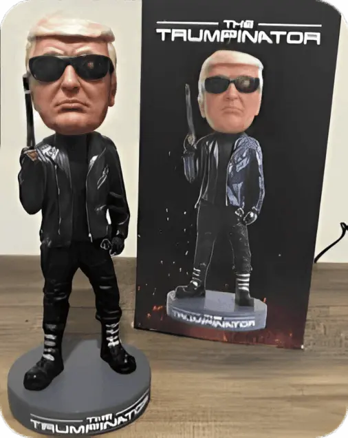 Trumpinator Bobblehead User Linda K.